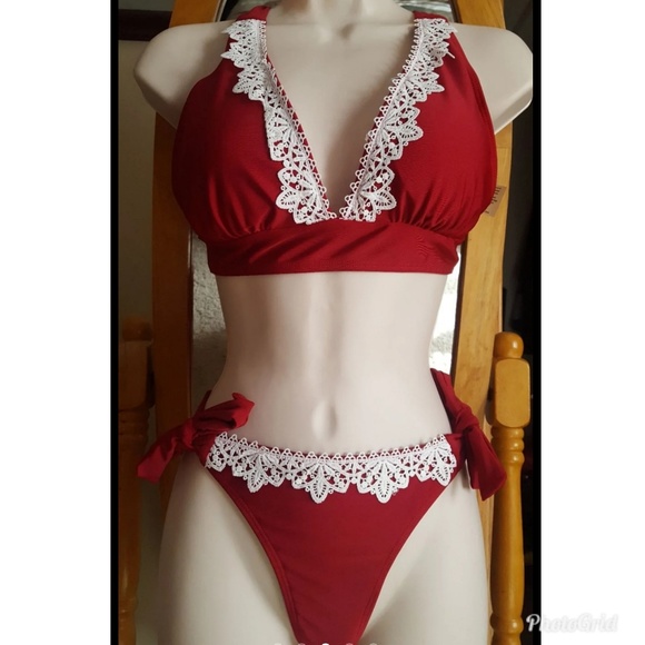 BRAZILIAN HIGH WAISTED BIKINI SWIMSUIT - Picture 4 of 4